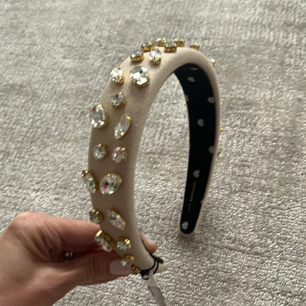 Lele Sadoughi Glittering Crystal Alice Headband